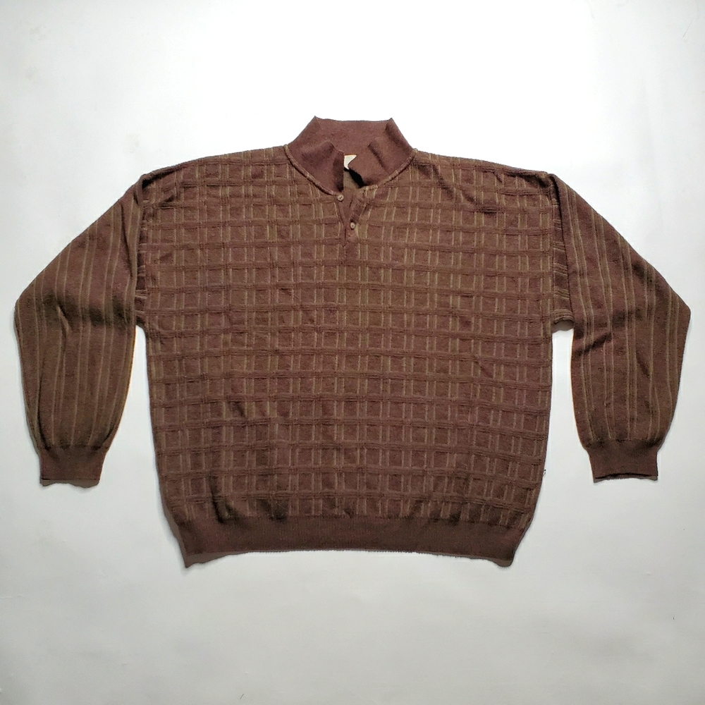 Fieldmaster Acrylic Wool Sweater Polo Winter Shirt